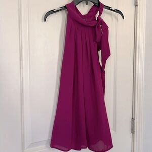 Express very pretty bow detail sleeveless blouse